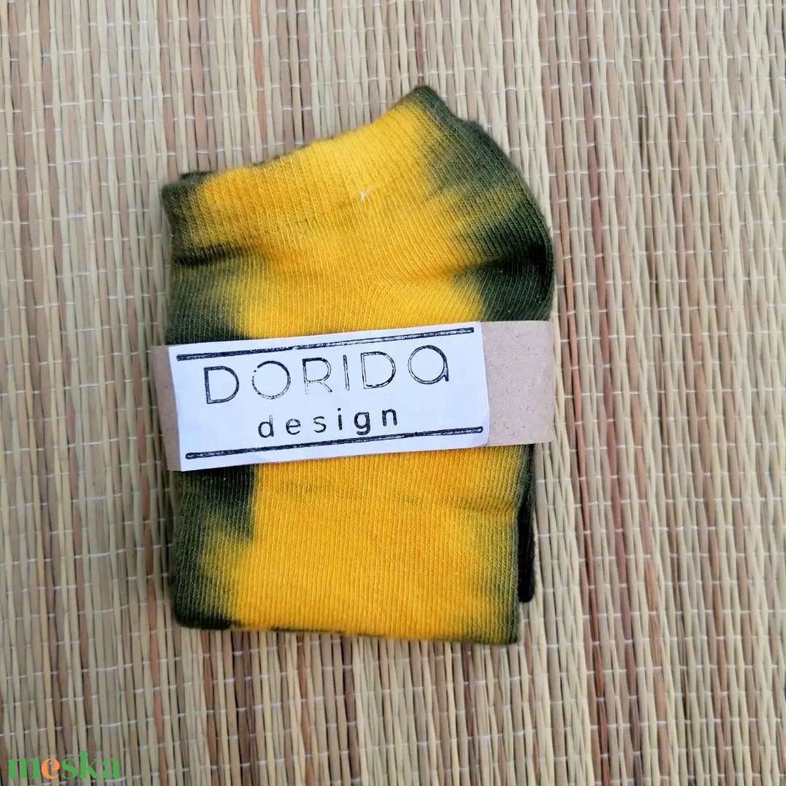 Batikolt zokni - ruha & divat - cipő & papucs - zokni - Meska.hu