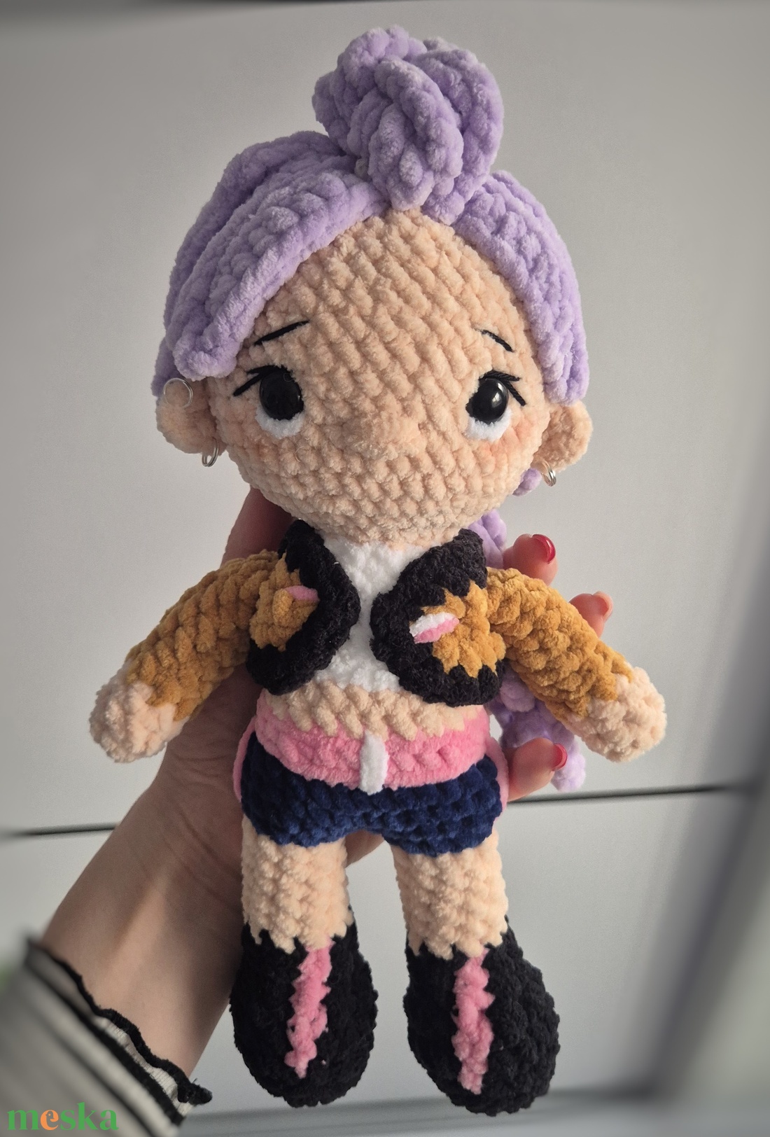 Rumi horgolt baba - játék & sport - plüssállat & játékfigura - plüss mesefigurák - Meska.hu