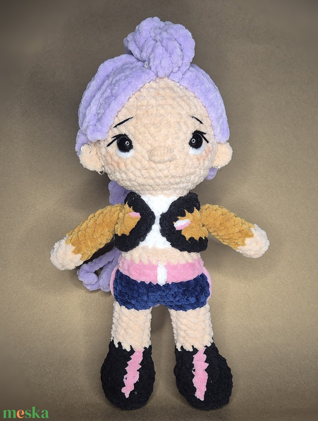 Rumi horgolt baba - játék & sport - plüssállat & játékfigura - plüss mesefigurák - Meska.hu