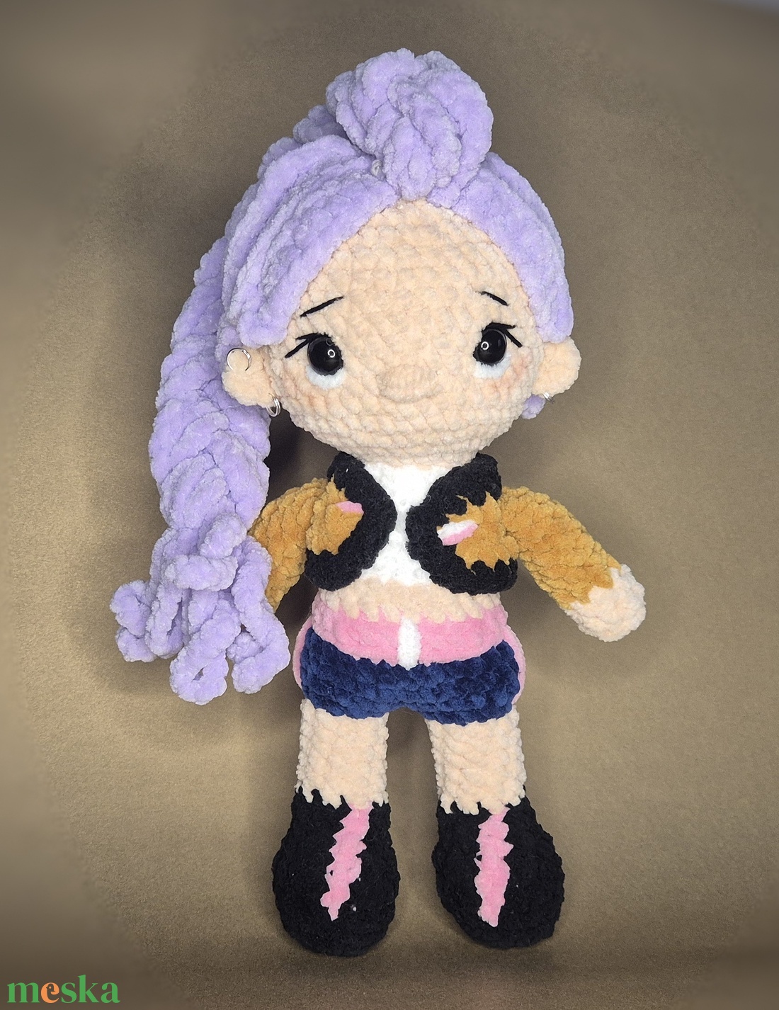 Rumi horgolt baba - játék & sport - plüssállat & játékfigura - plüss mesefigurák - Meska.hu