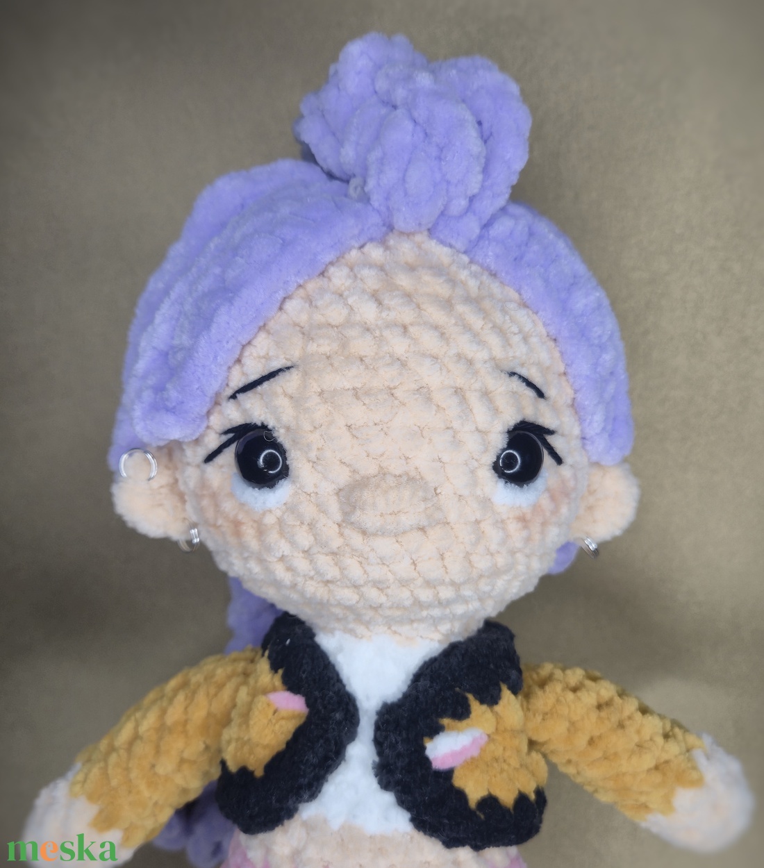 Rumi horgolt baba - játék & sport - plüssállat & játékfigura - plüss mesefigurák - Meska.hu