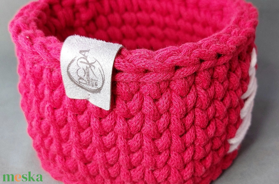 Karácsonyi dekorációs kosár - karácsony - karácsonyi lakásdekoráció - ünnepi asztaldekoráció - Meska.hu