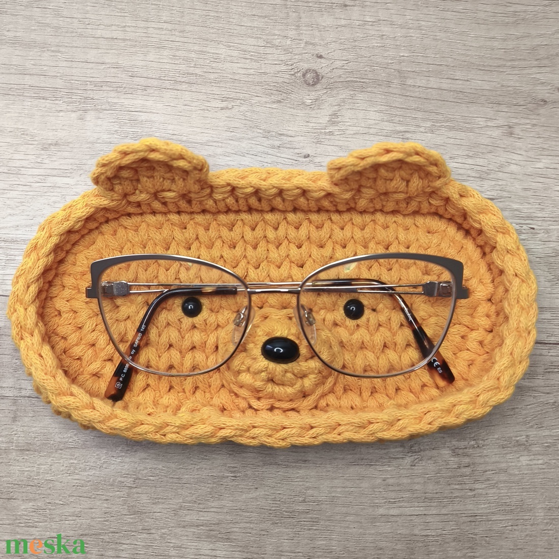 Horgolt szemüvegtartó - táska & tok - pénztárca & más tok - szemüvegtok - Meska.hu