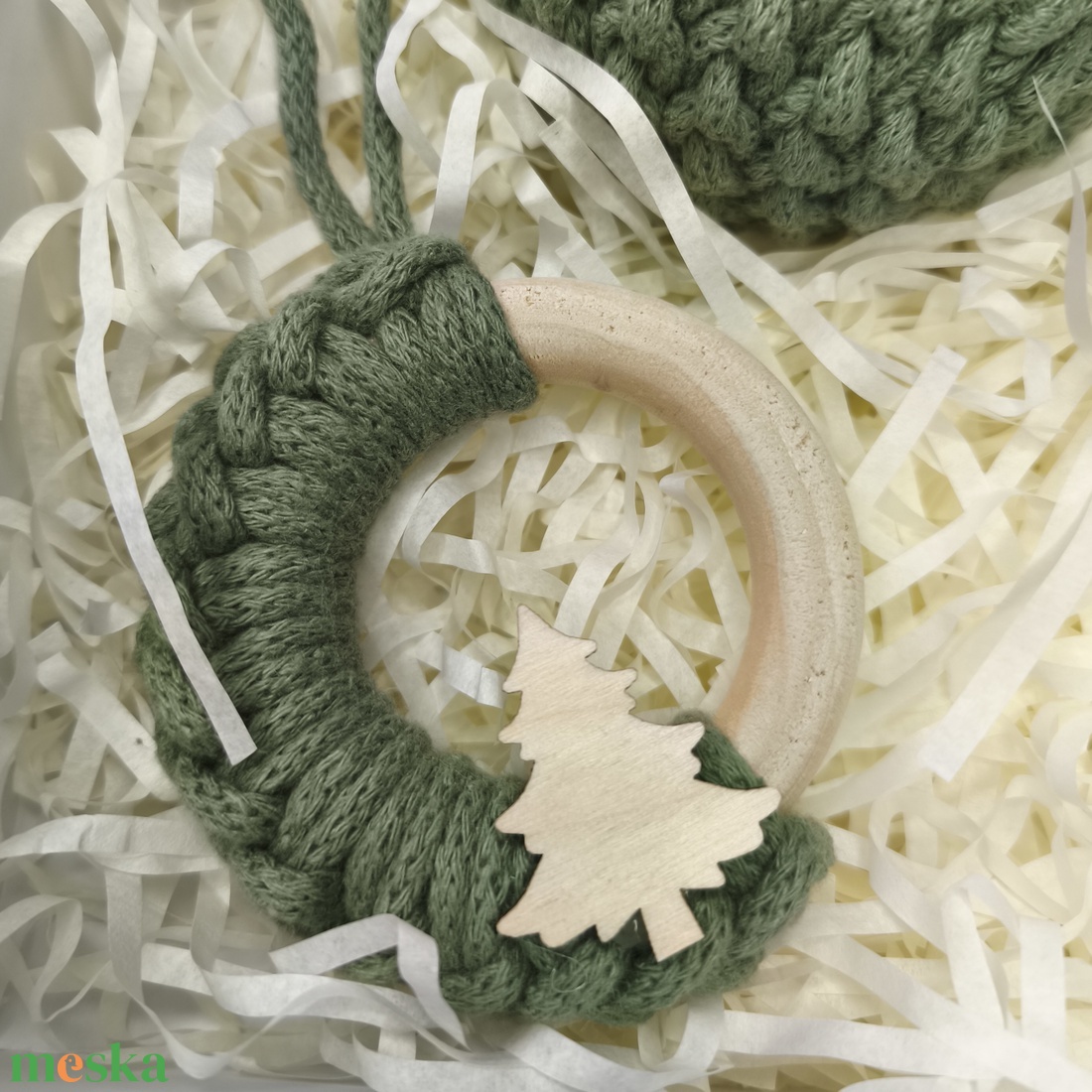 Karácsonyi box - karácsony - karácsonyi lakásdekoráció - karácsonyfadíszek - Meska.hu