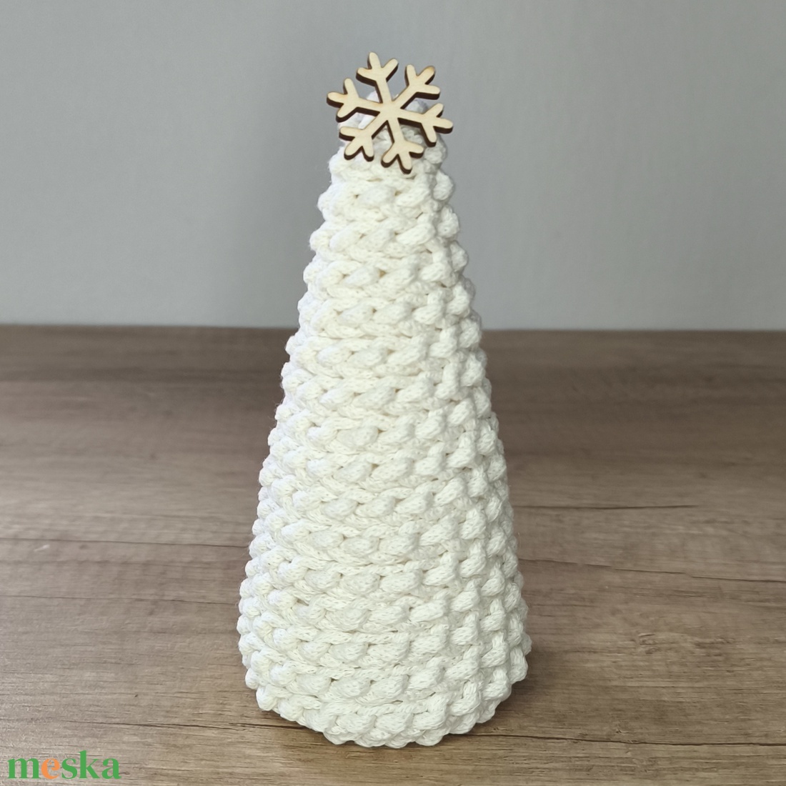 Fenyőfa asztaldísz - karácsony - karácsonyi lakásdekoráció - ünnepi asztaldekoráció - Meska.hu