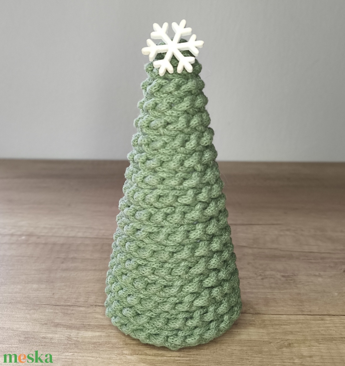 Fenyőfa asztaldísz - karácsony - karácsonyi lakásdekoráció - ünnepi asztaldekoráció - Meska.hu