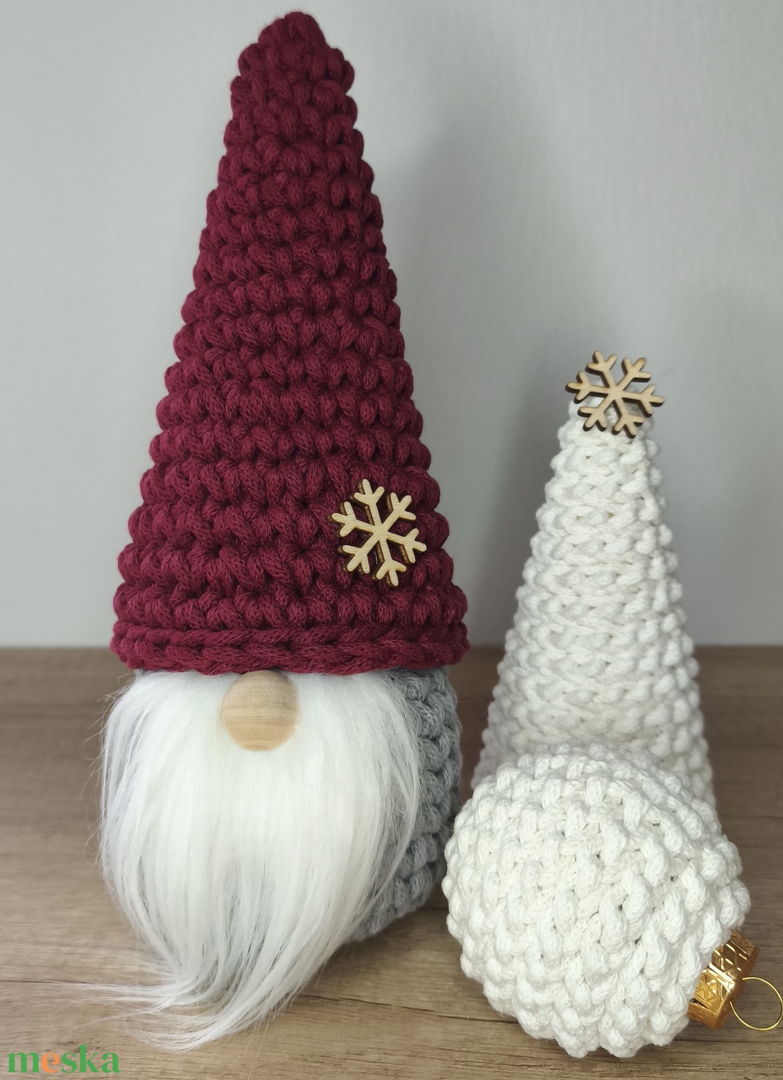 Karácsonyi manó  - karácsony - karácsonyi lakásdekoráció - karácsonyi manók, figurák - Meska.hu