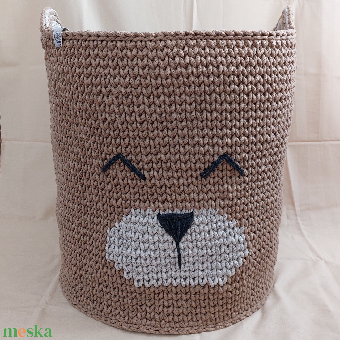 Macis játéktároló - otthon & életmód - tárolás & rendszerezés - tárolókosár - Meska.hu