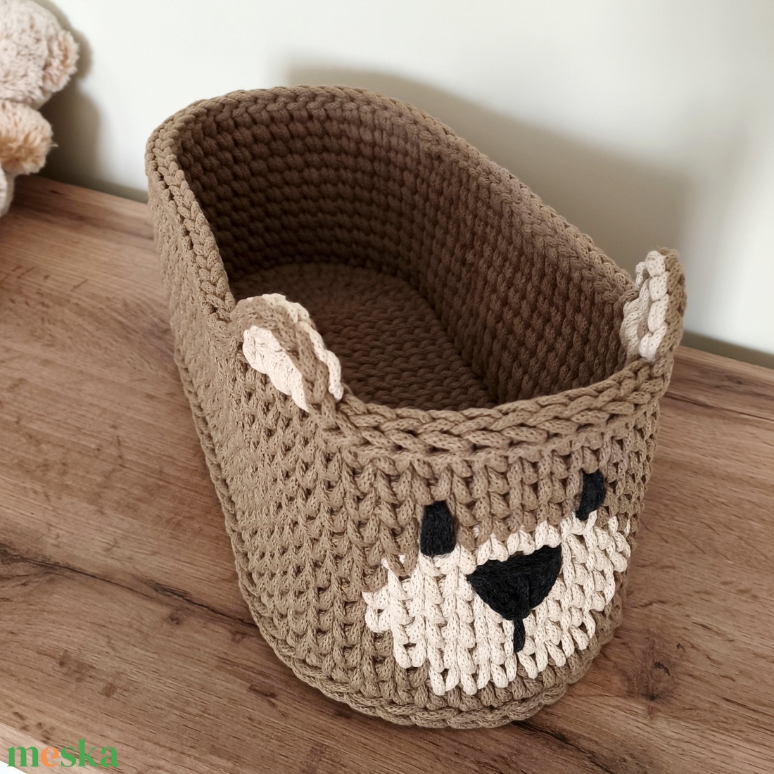 Pelenkatartó  - baba - mama - pelenkázó, babafürdető kellékek - pelenkatároló (kosár, fali) - Meska.hu