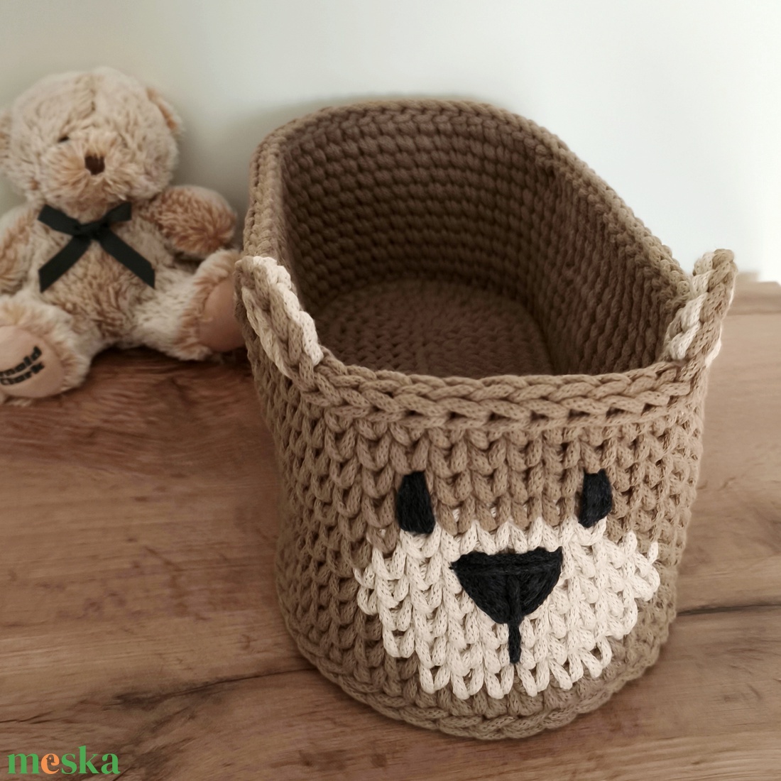 Pelenkatartó  - baba - mama - pelenkázó, babafürdető kellékek - pelenkatároló (kosár, fali) - Meska.hu