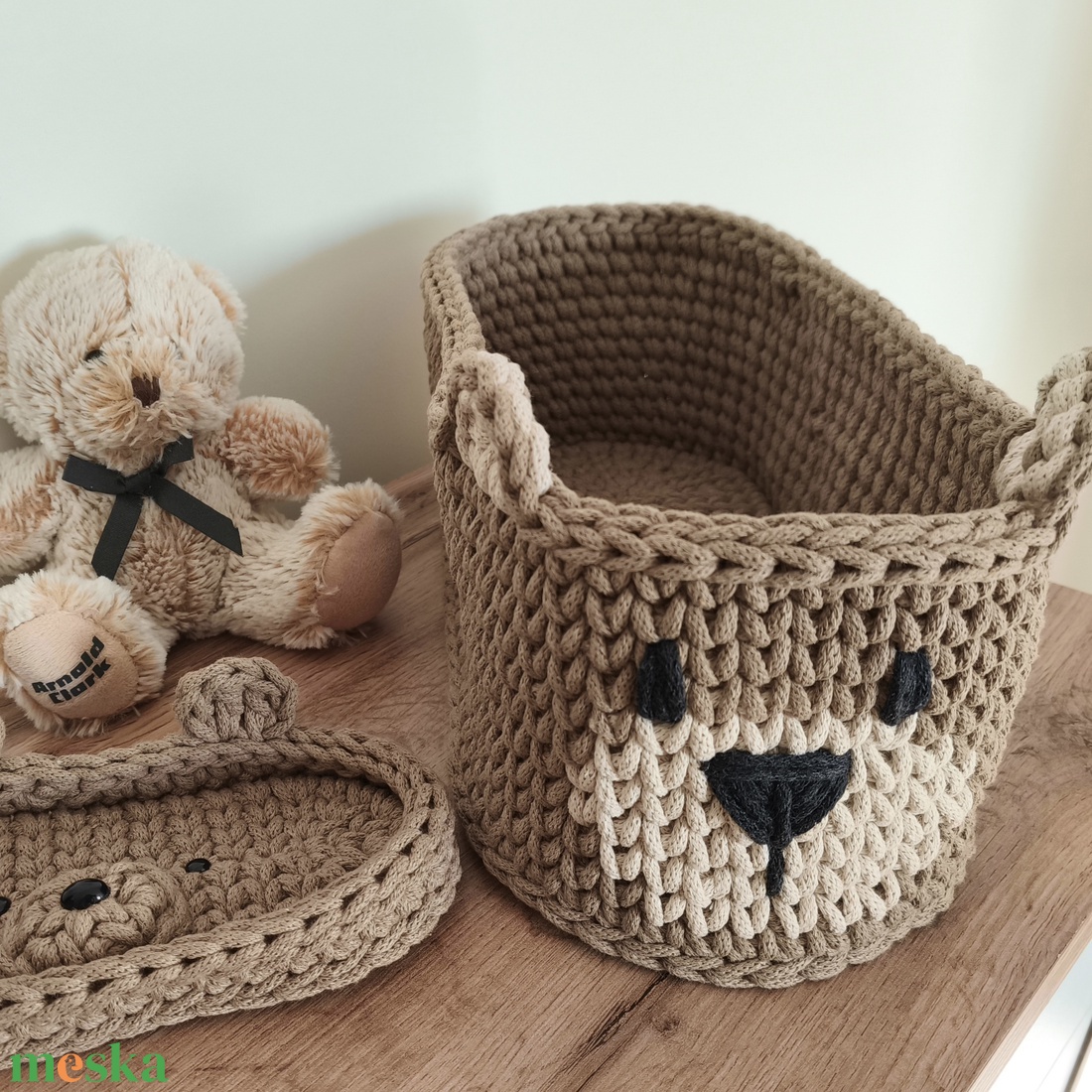 Pelenkatartó  - baba - mama - pelenkázó, babafürdető kellékek - pelenkatároló (kosár, fali) - Meska.hu