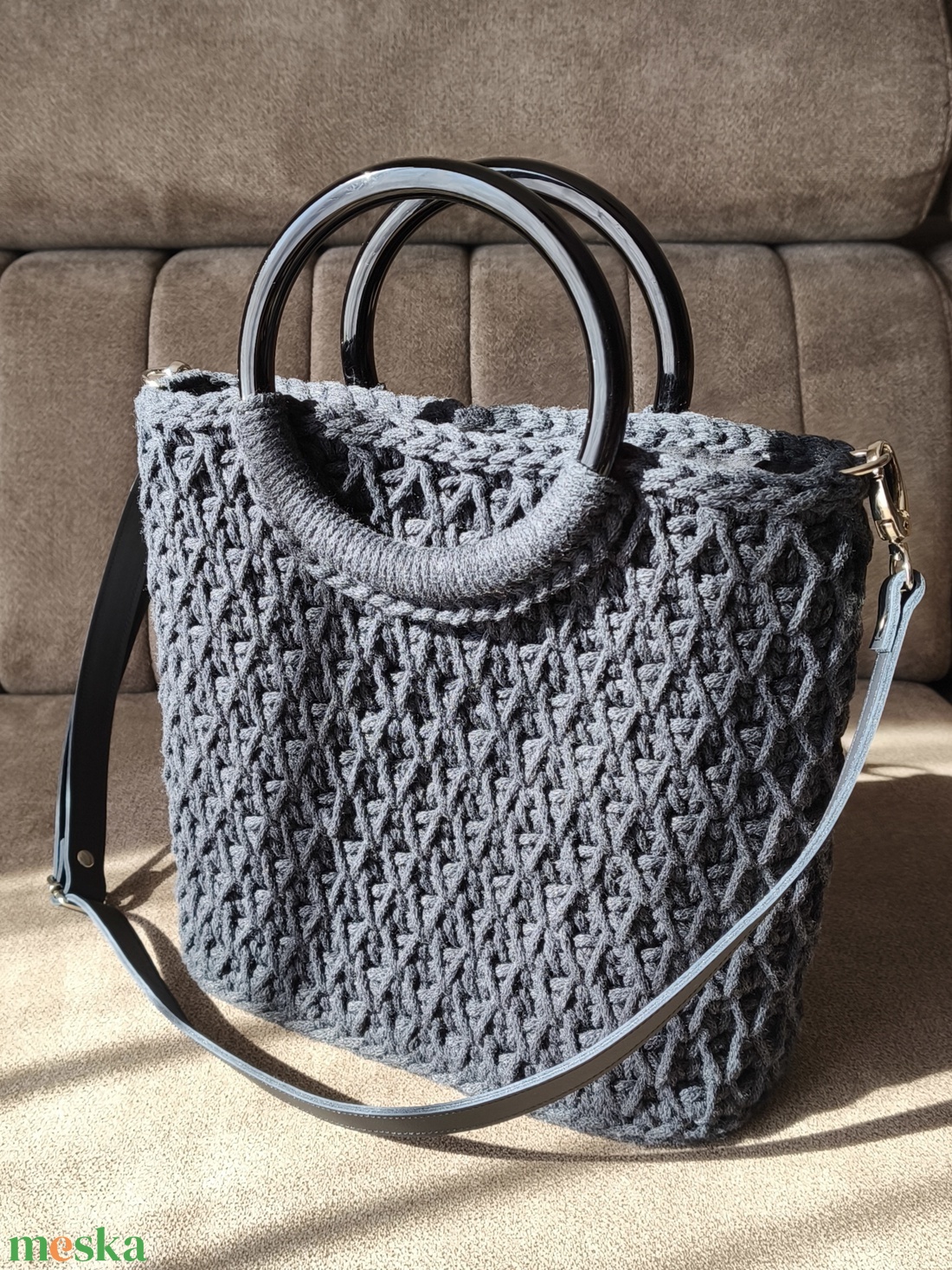 Elegáns kézi-és válltáska - táska & tok - kézitáska & válltáska - alkalmi táska - Meska.hu