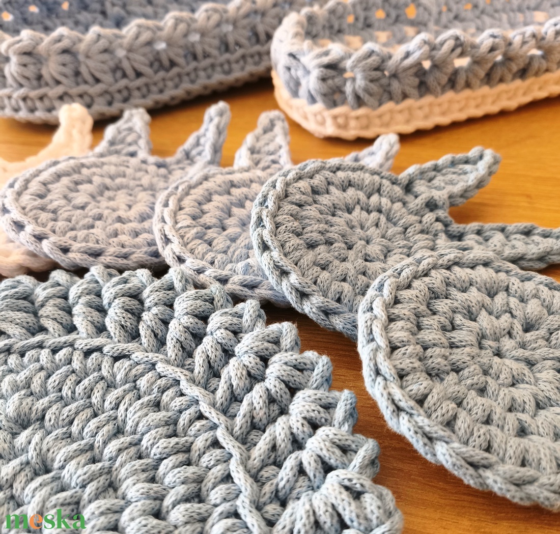 Húsvéti asztali szett  - otthon & életmód - konyhafelszerelés, tálalás - tálalás - tányér- és poháralátét - Meska.hu