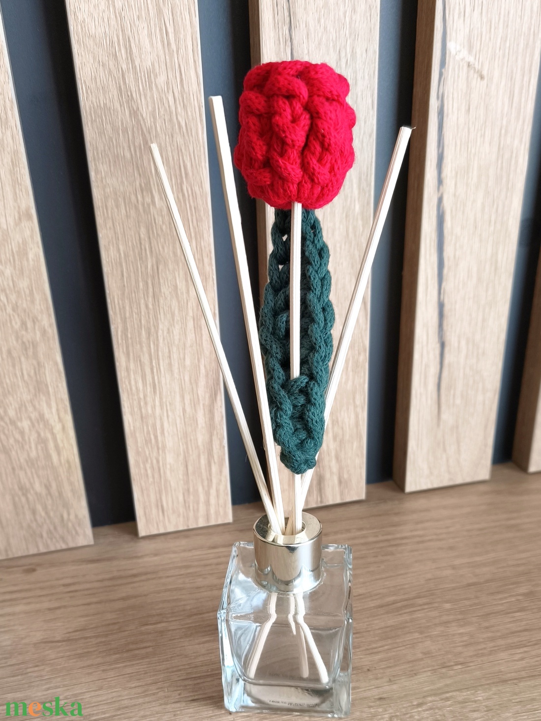 Tulipános illatpálca - otthon & életmód - virágdekoráció - virágdíszek - asztali virágdísz - Meska.hu