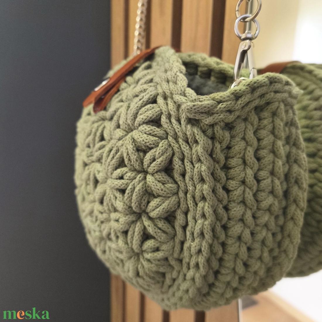 Crossbody horgolt táska - táska & tok - kézitáska & válltáska - alkalmi táska - Meska.hu