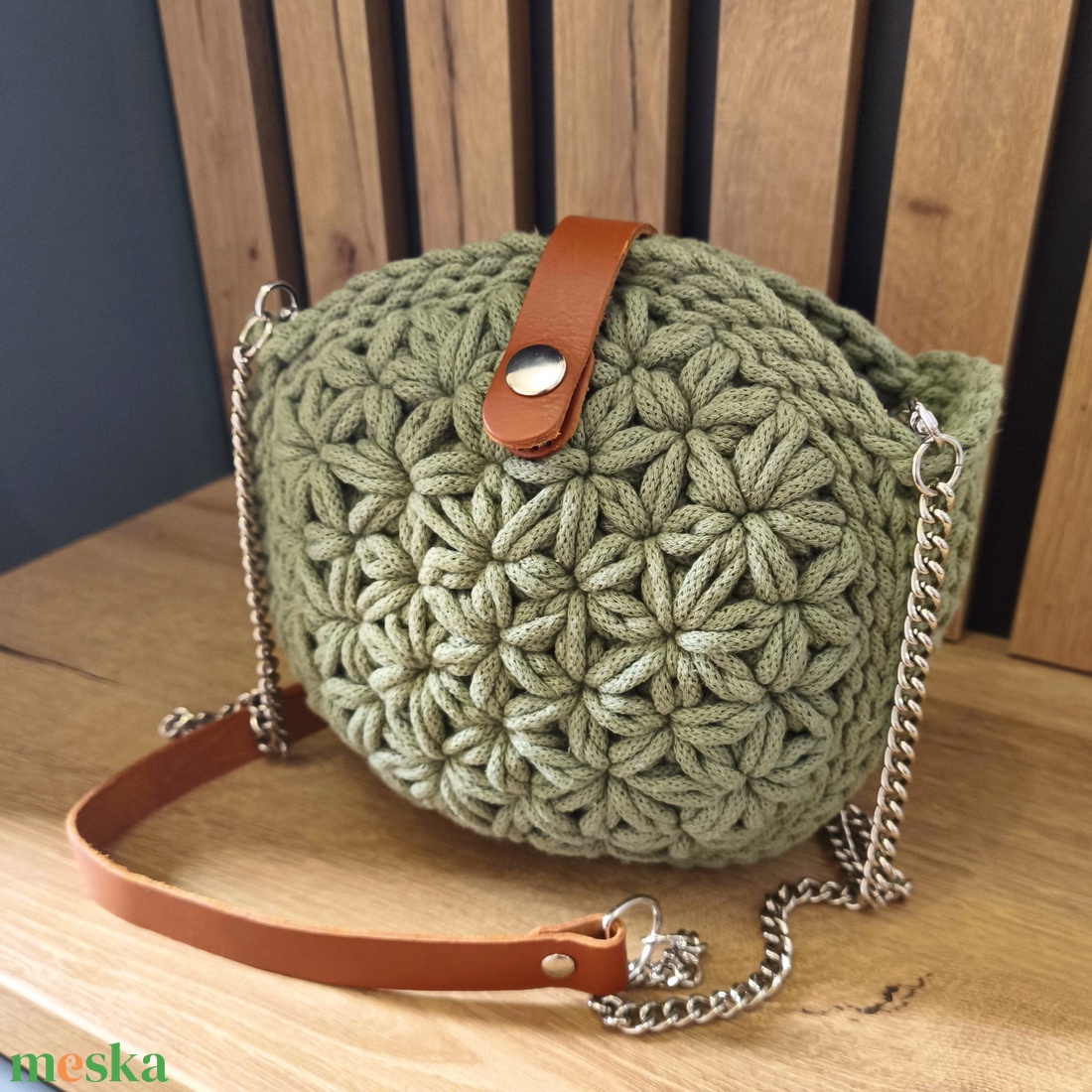 Crossbody horgolt táska - táska & tok - kézitáska & válltáska - alkalmi táska - Meska.hu