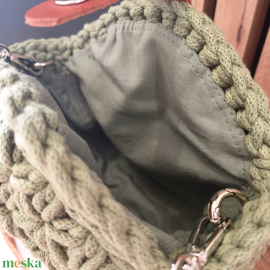 Crossbody horgolt táska - táska & tok - kézitáska & válltáska - alkalmi táska - Meska.hu