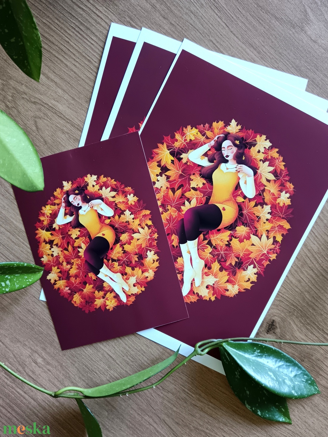 Őszi print A5 - művészet - grafika & illusztráció - digitális - Meska.hu