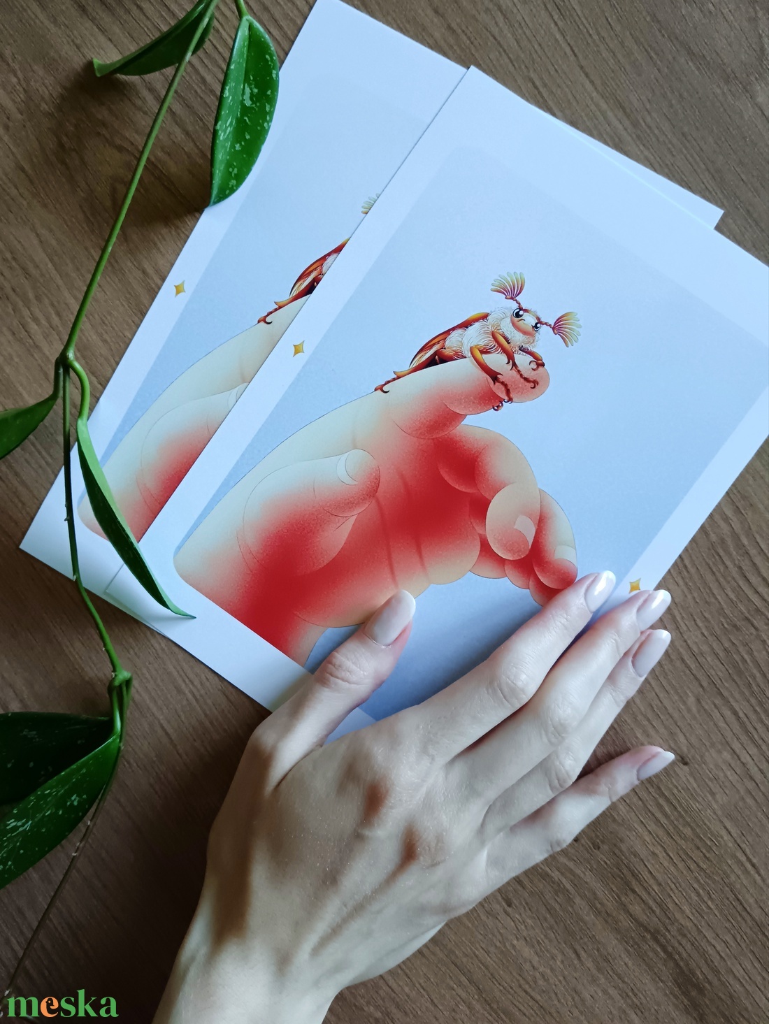 Akarsz cserélni? Cserebogaras print - művészet - grafika & illusztráció - digitális - Meska.hu