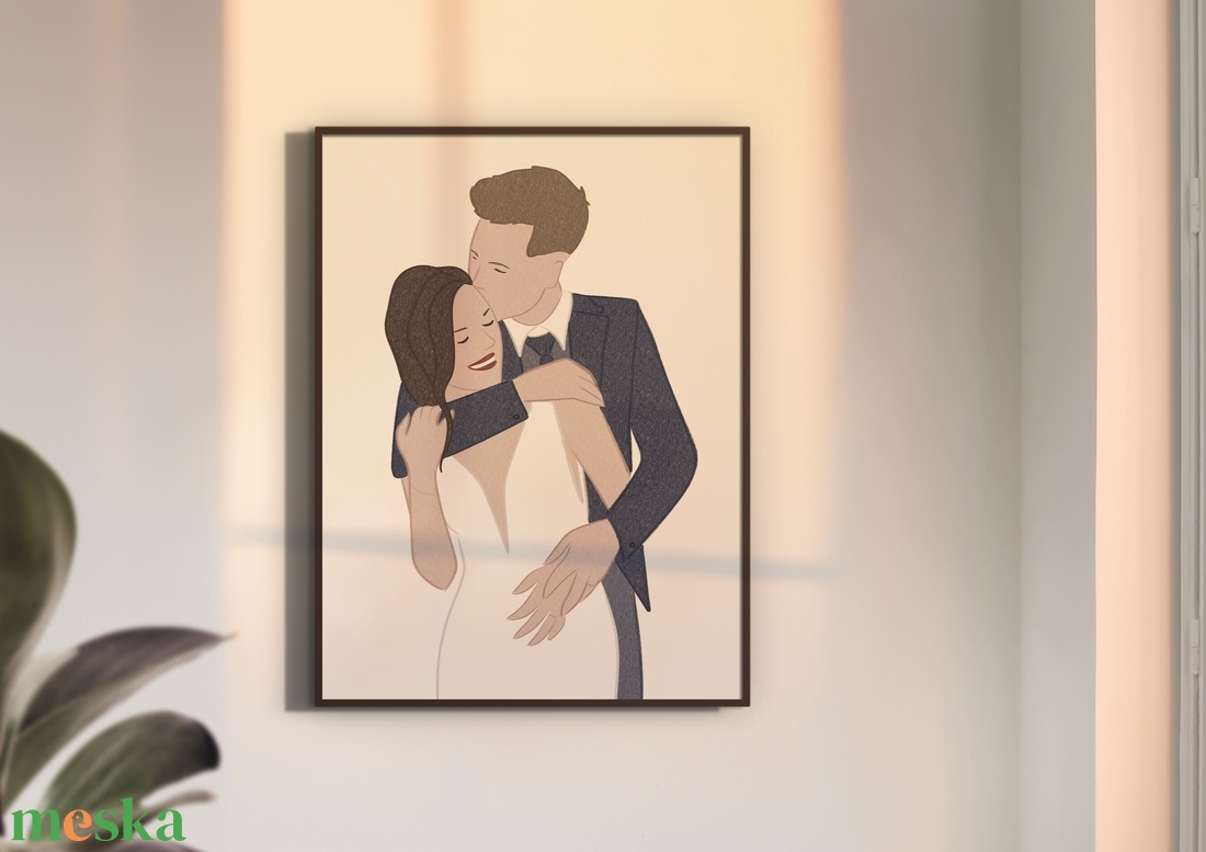 Egyedi, személyre szabható illusztráció - művészet - grafika & illusztráció - digitális - Meska.hu