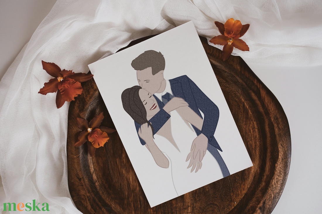 Egyedi, személyre szabható illusztráció - művészet - grafika & illusztráció - digitális - Meska.hu