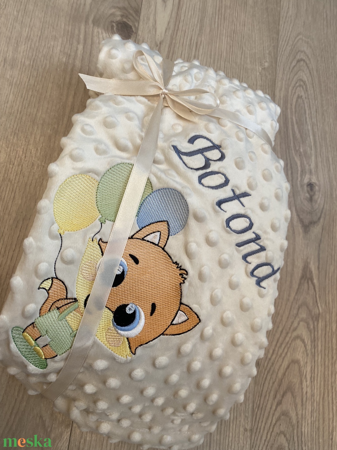 Róka-fiú mintájú névre szóló babatakaró - játék & sport - baba & babaház - babaruha, babakellék - Meska.hu Róka-fiú mintájú névre szóló babatakaró - játék & sport - baba & babaház - babaruha, babakellék - Meska.hu