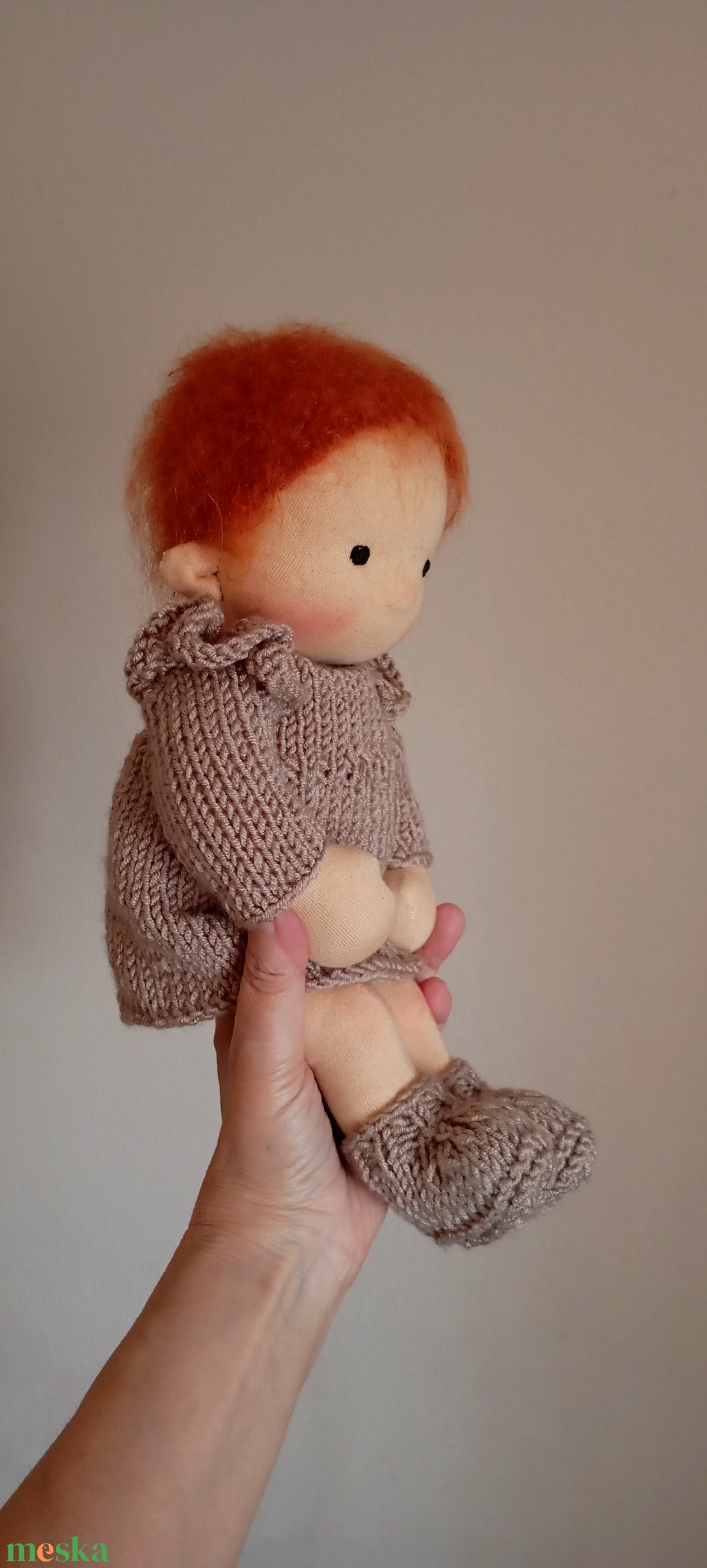 Luca 30 Waldorf baba - baba - mama - baba játékok - waldorf játékok - Meska.hu