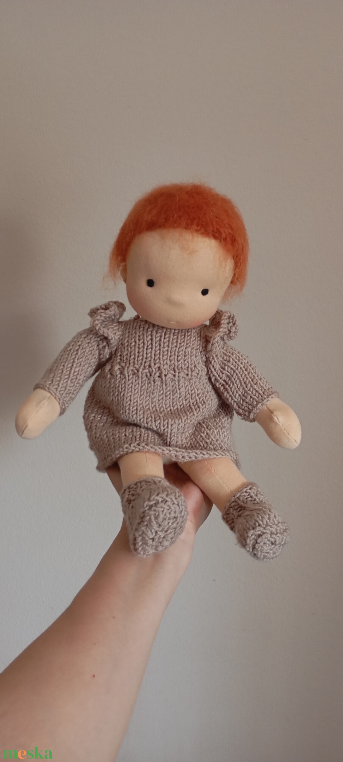 Luca 30 Waldorf baba - baba - mama - baba játékok - waldorf játékok - Meska.hu