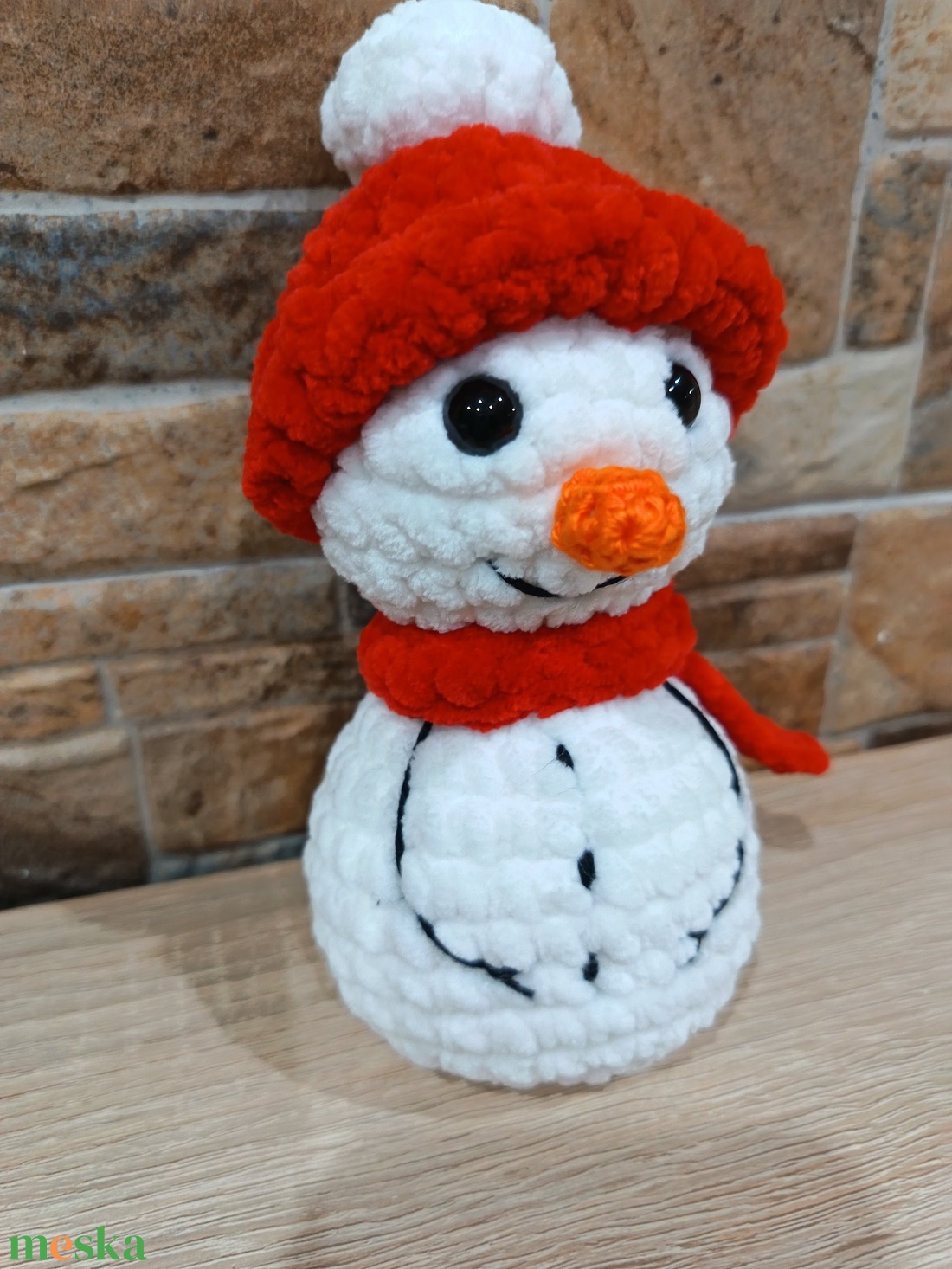 Hóember - játék & sport - plüssállat & játékfigura - más figura - Meska.hu Hóember - játék & sport - plüssállat & játékfigura - más figura - Meska.hu