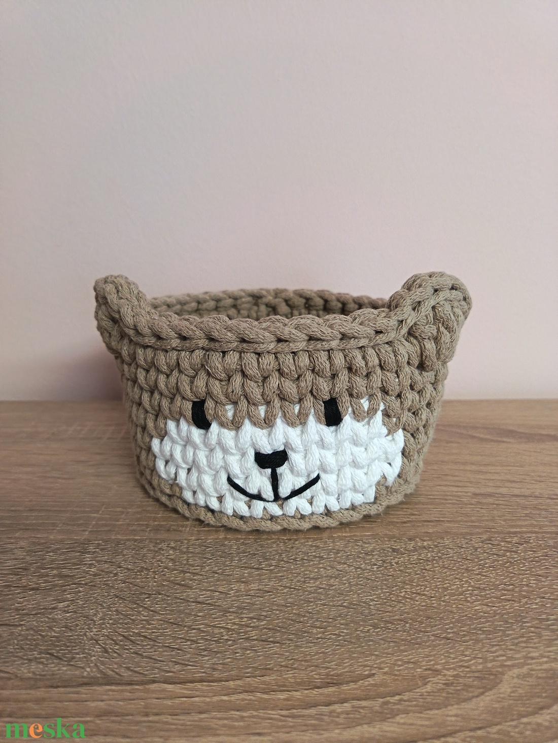 Maci kosár - otthon & életmód - tárolás & rendszerezés - tárolókosár - Meska.hu