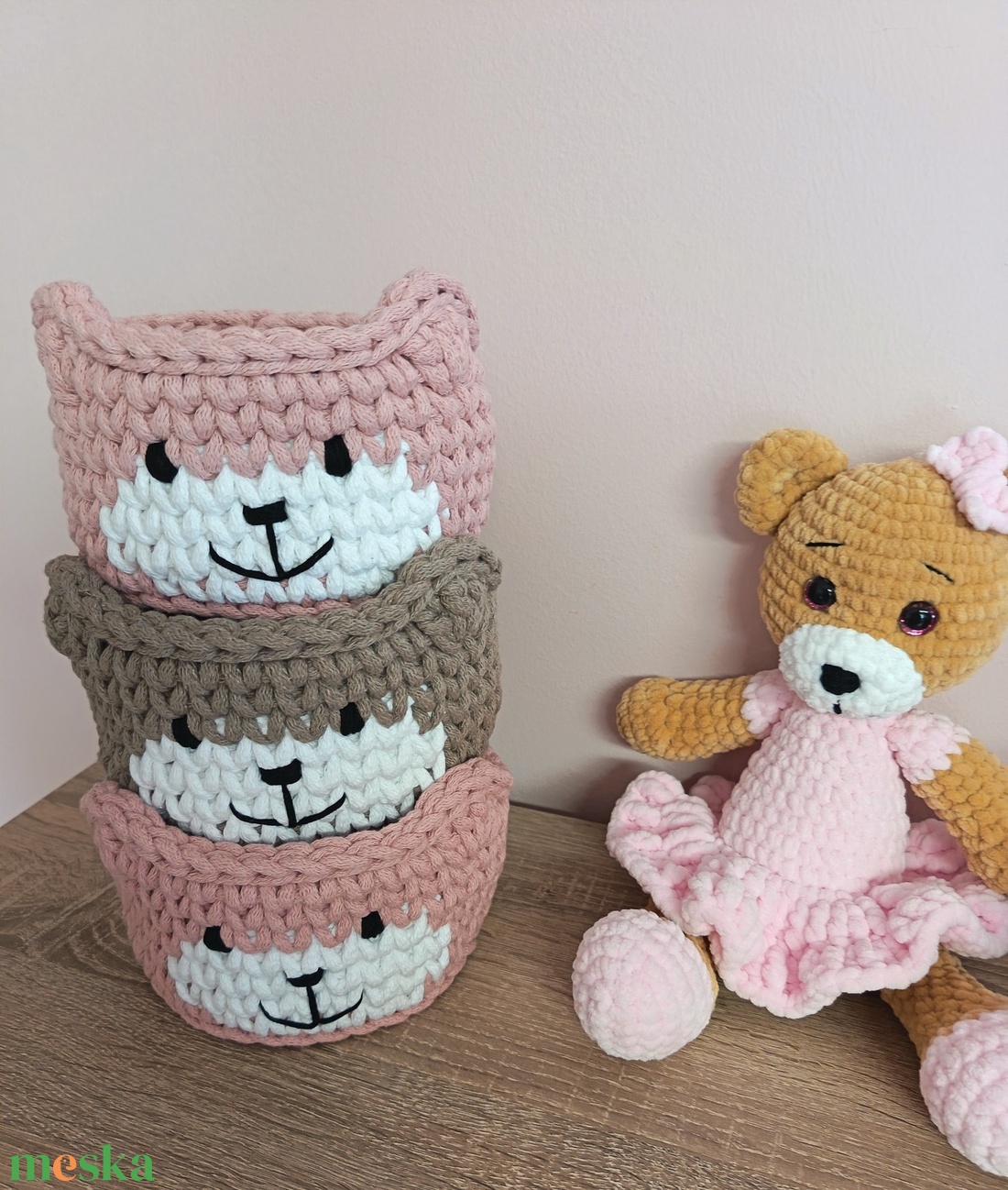 Maci kosár - otthon & életmód - tárolás & rendszerezés - tárolókosár - Meska.hu