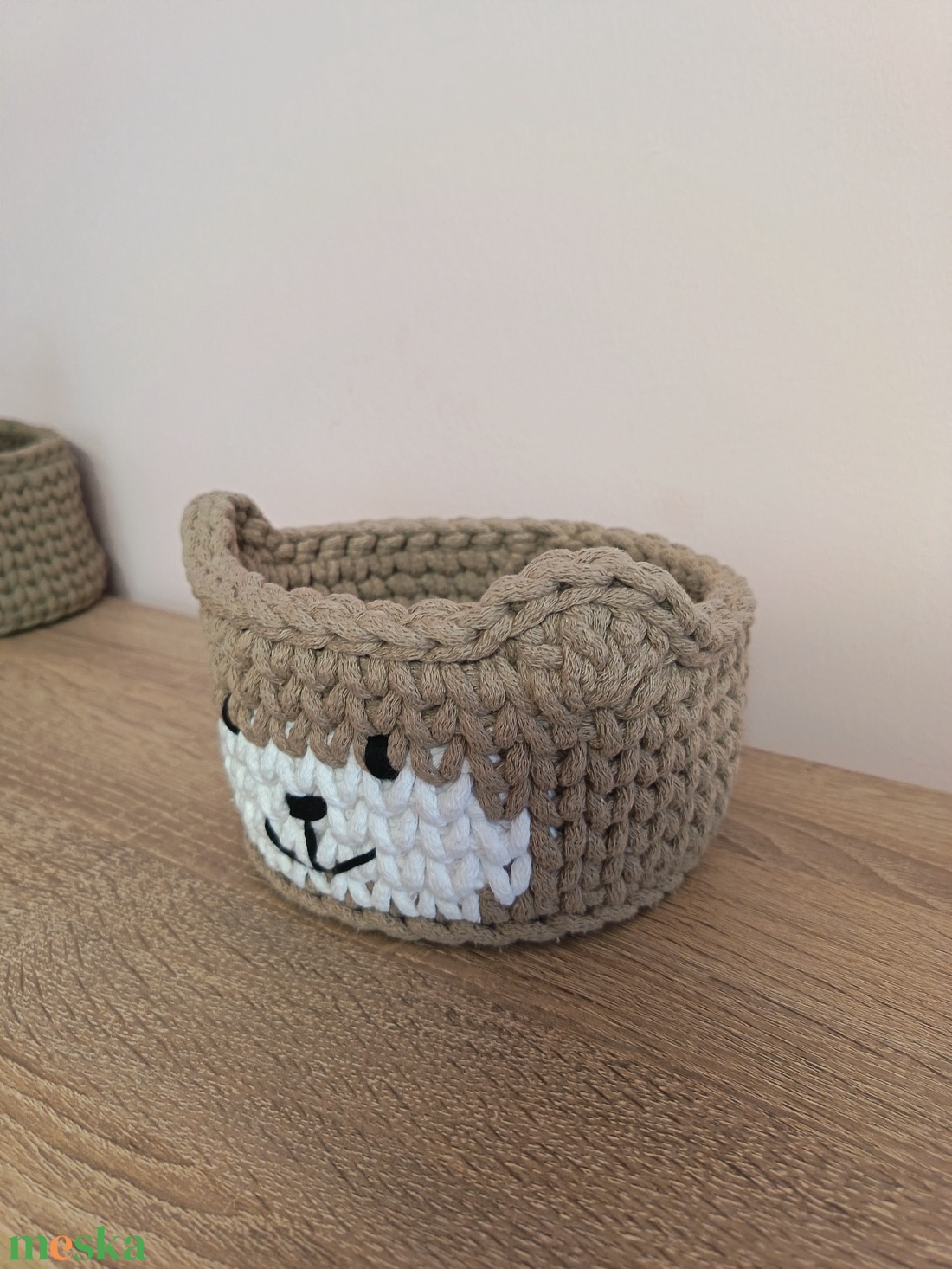 Maci kosár - otthon & életmód - tárolás & rendszerezés - tárolókosár - Meska.hu