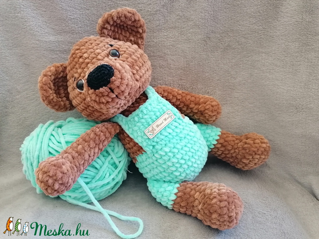 Plüss amigurumi mackó - játék & sport - plüssállat & játékfigura - maci - Meska.hu Plüss amigurumi mackó - játék & sport - plüssállat & játékfigura - maci - Meska.hu