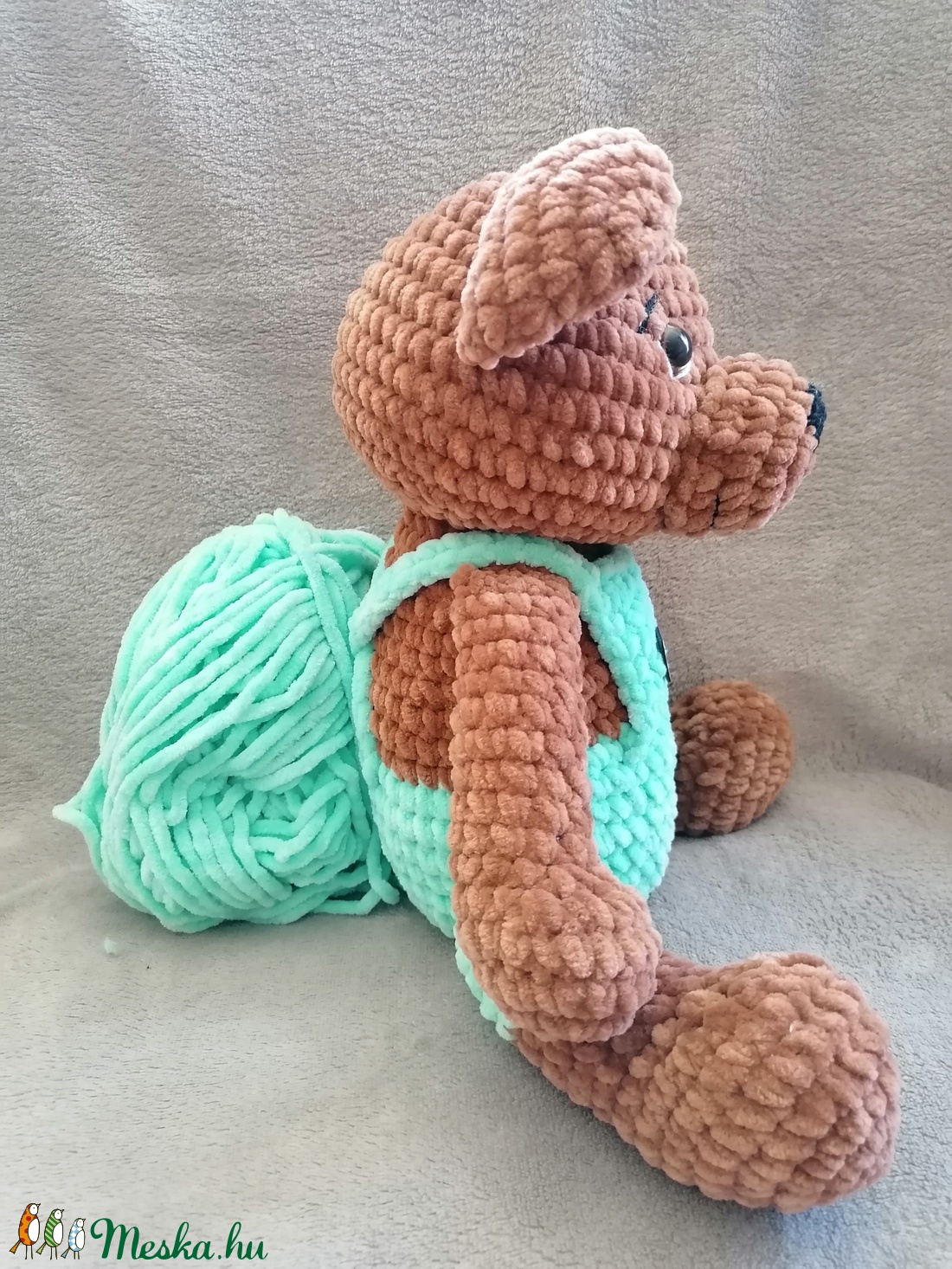 Plüss amigurumi mackó - játék & sport - plüssállat & játékfigura - maci - Meska.hu Plüss amigurumi mackó - játék & sport - plüssállat & játékfigura - maci - Meska.hu