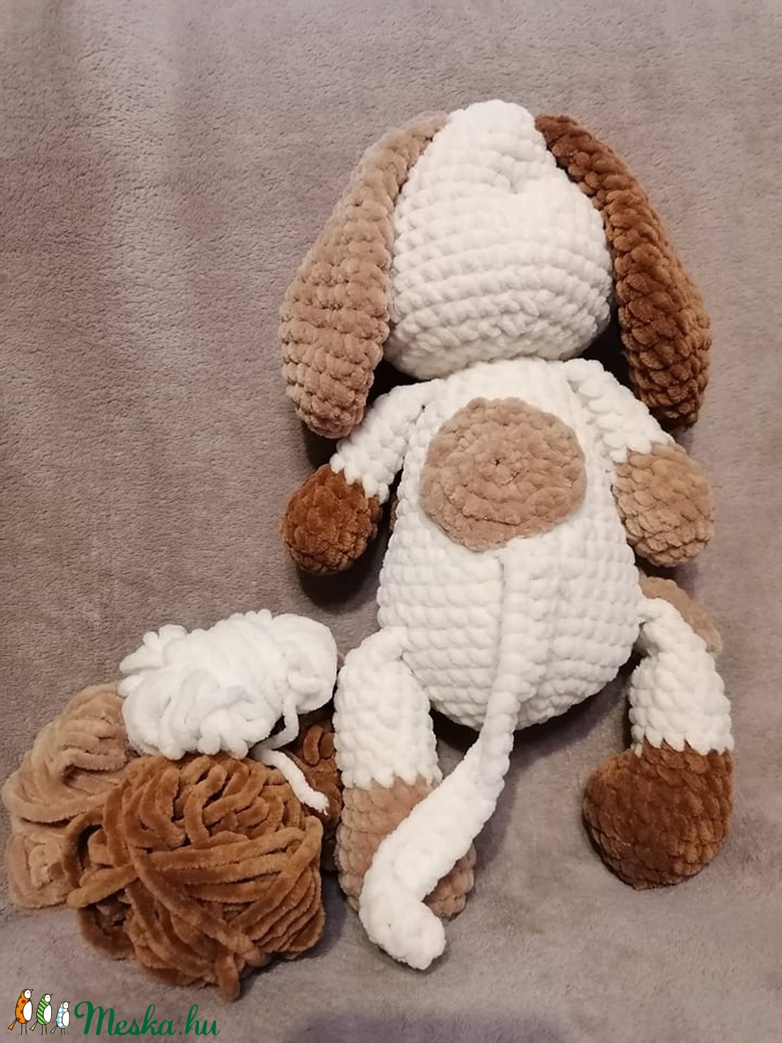 Foltoska amigurumi kutya - játék & sport - plüssállat & játékfigura - kutya - Meska.hu Foltoska amigurumi kutya - játék & sport - plüssállat & játékfigura - kutya - Meska.hu