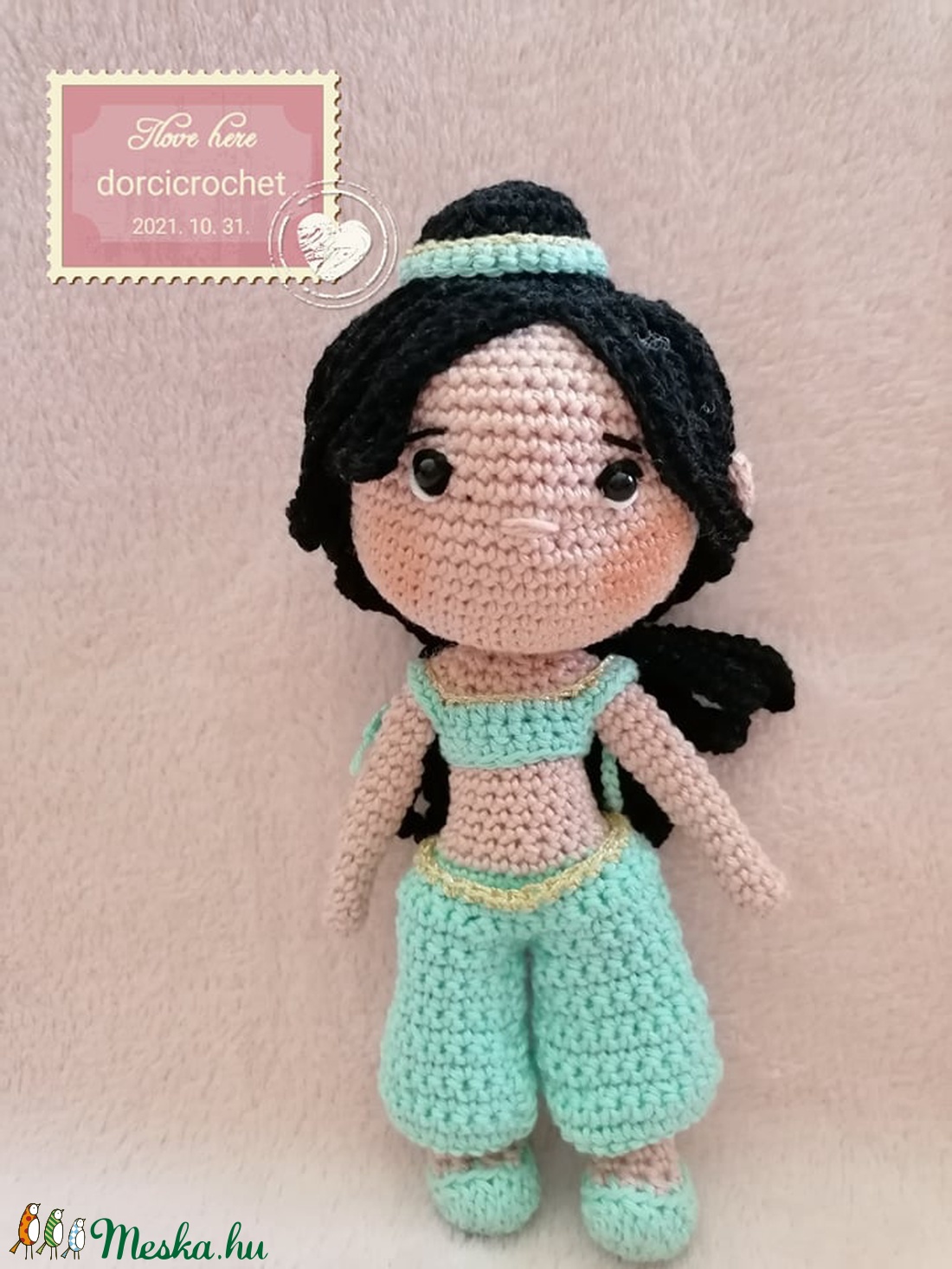 Amigurumi arab hercegnő - játék & sport - baba & babaház - baba - Meska.hu Amigurumi arab hercegnő - játék & sport - baba & babaház - baba - Meska.hu