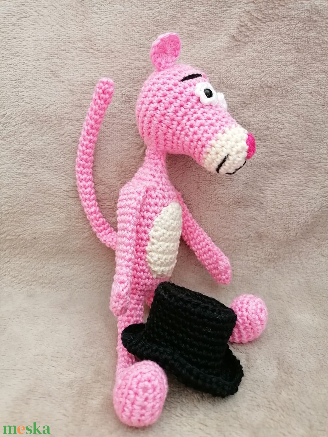 Pink párduc - játék & sport - plüssállat & játékfigura - plüss mesefigurák - Meska.hu Pink párduc - játék & sport - plüssállat & játékfigura - plüss mesefigurák - Meska.hu