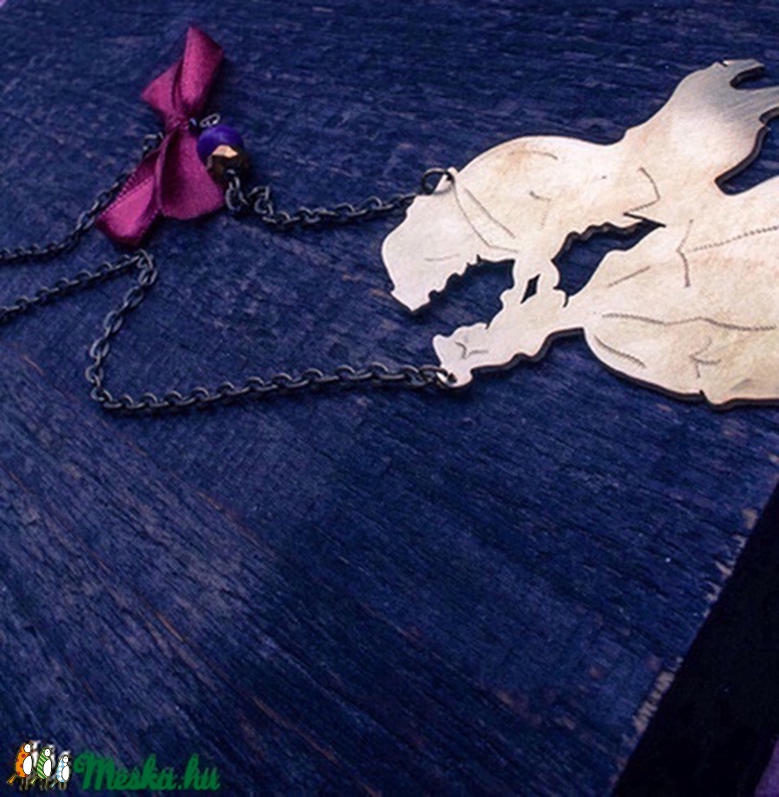 Szépség és a Szörnyeteg Disney egyedi nyaklánc -  - Meska.hu