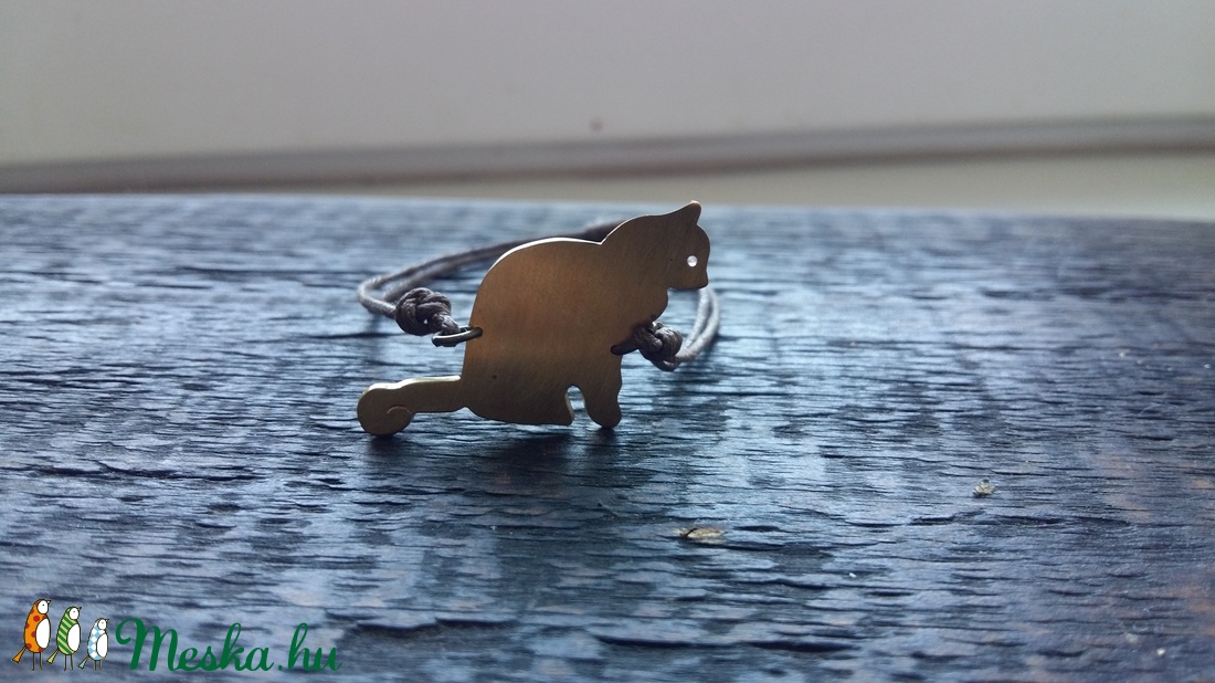 Pici Cicás állítható antiallergén karkötő -  - Meska.hu