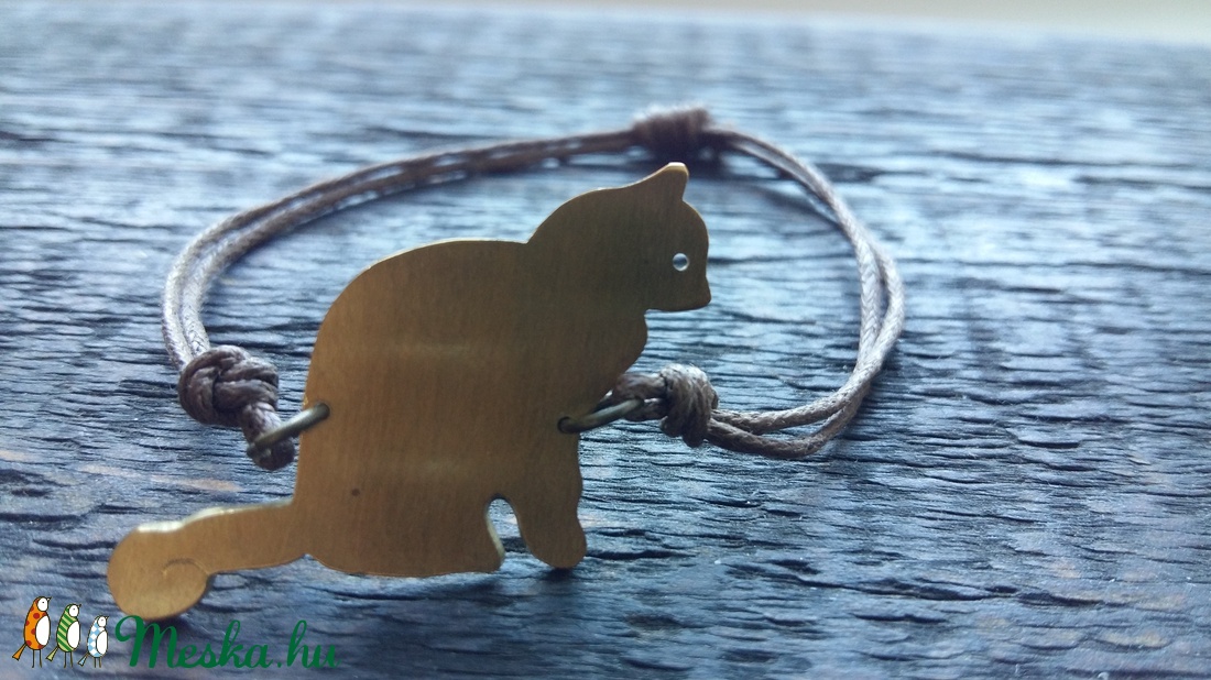 Pici Cicás állítható antiallergén karkötő -  - Meska.hu