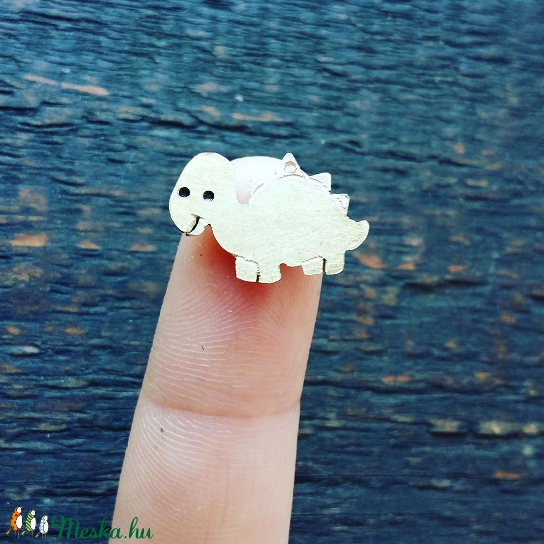 Mini dinós állítható antiallergén karkötő -  - Meska.hu