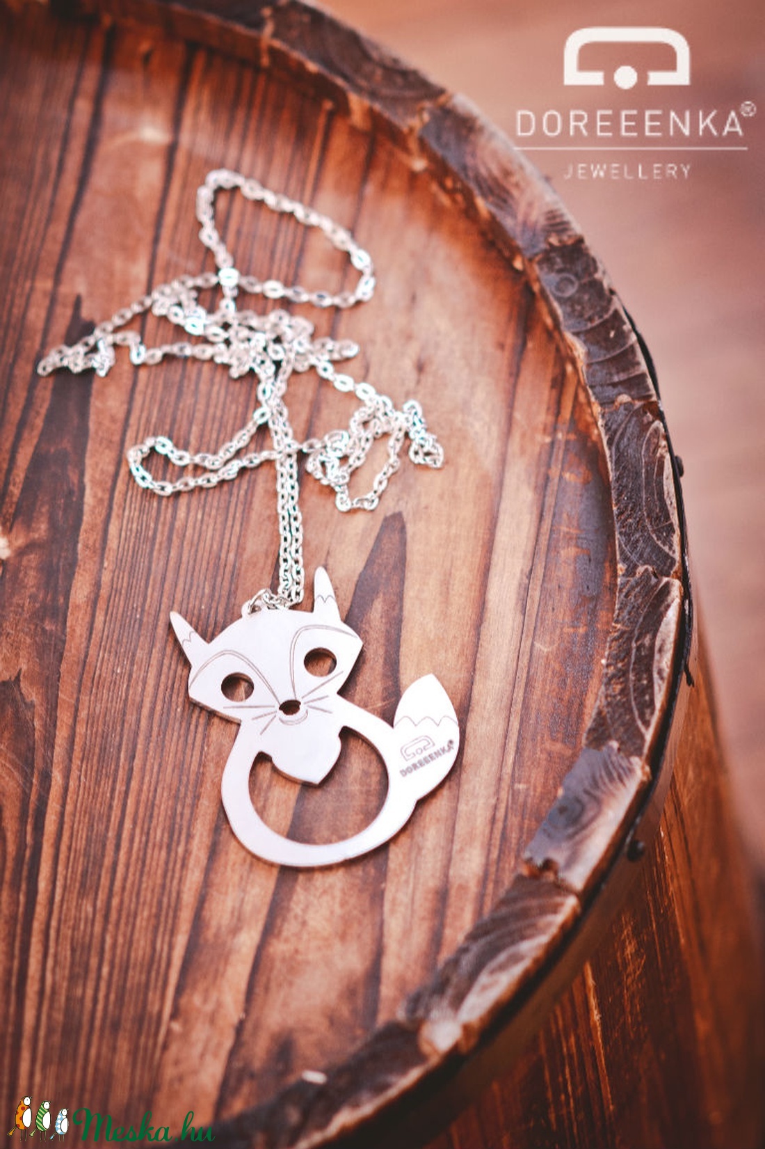 RÓKÁS sörnyitó fesztivál nyaklánc, RÓKÁS ÉKSZER, -  - Meska.hu