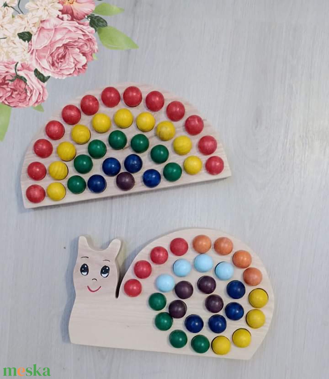 Montessori szivárvány szortírozó - játék & sport - készségfejlesztő és logikai játék - szín és formaválogató játékok - Meska.hu Montessori szivárvány szortírozó - játék & sport - készségfejlesztő és logikai játék - szín és formaválogató játékok - Meska.hu