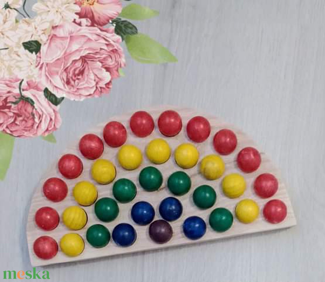 Montessori szivárvány szortírozó - játék & sport - készségfejlesztő és logikai játék - szín és formaválogató játékok - Meska.hu Montessori szivárvány szortírozó - játék & sport - készségfejlesztő és logikai játék - szín és formaválogató játékok - Meska.hu