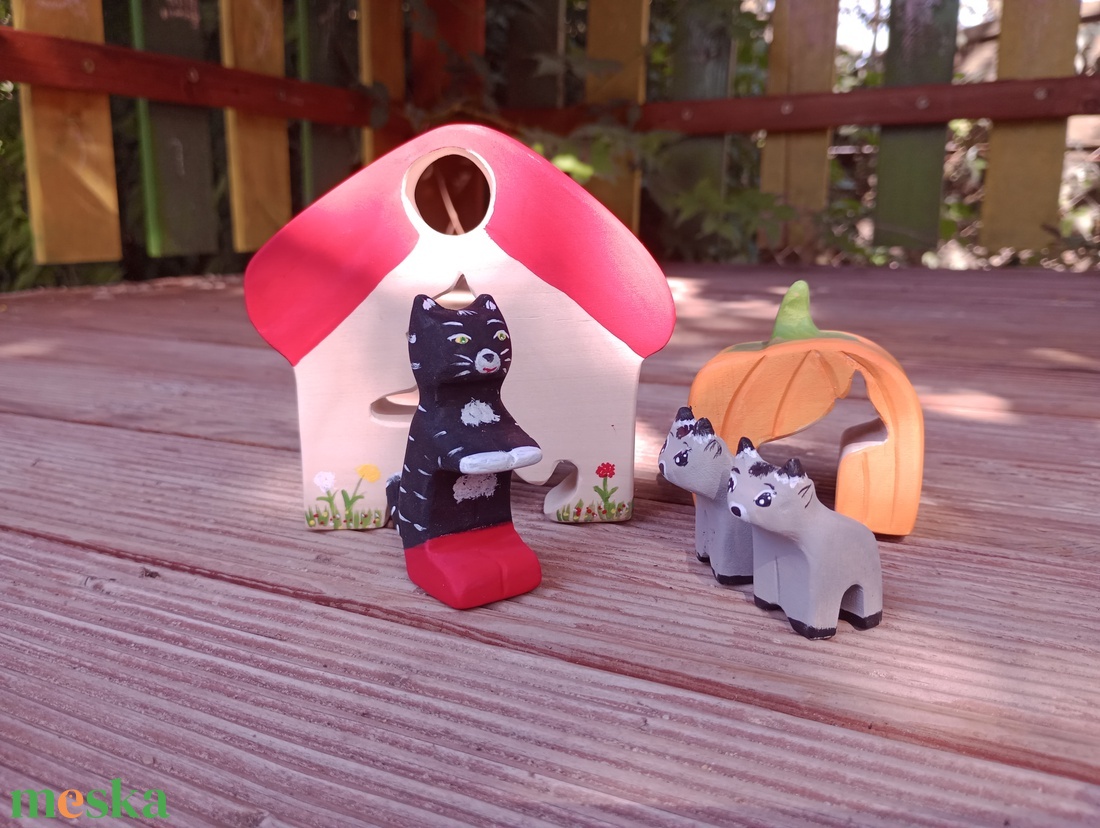 Iciri piciri fajáték szett - játék & sport - készségfejlesztő és logikai játék - montessori szivárvány, waldorf játékok - Meska.hu