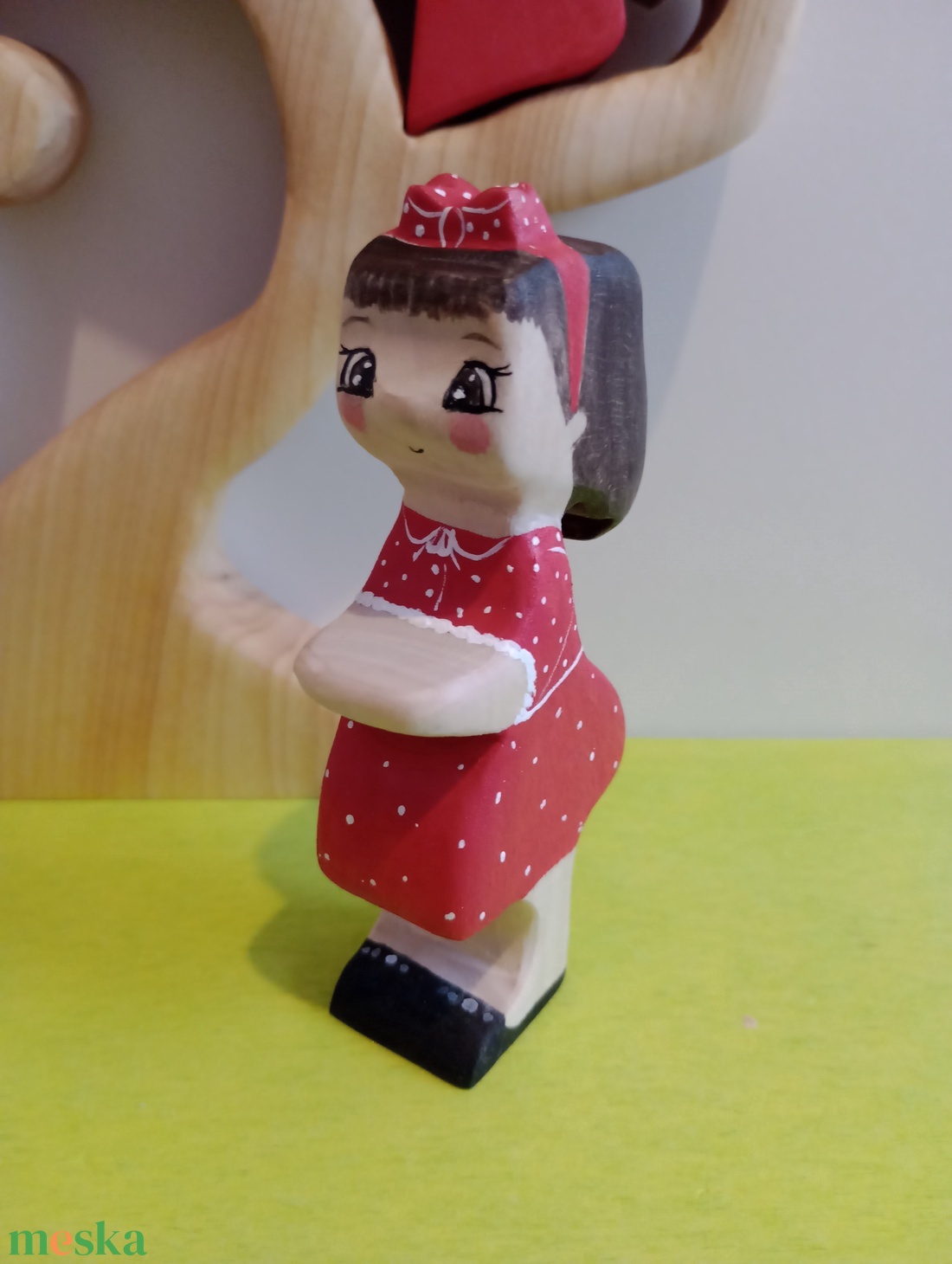 Valentin-napi (Bálint-napi) fajáték szett - baba - mama - baba játékok - waldorf játékok - Meska.hu