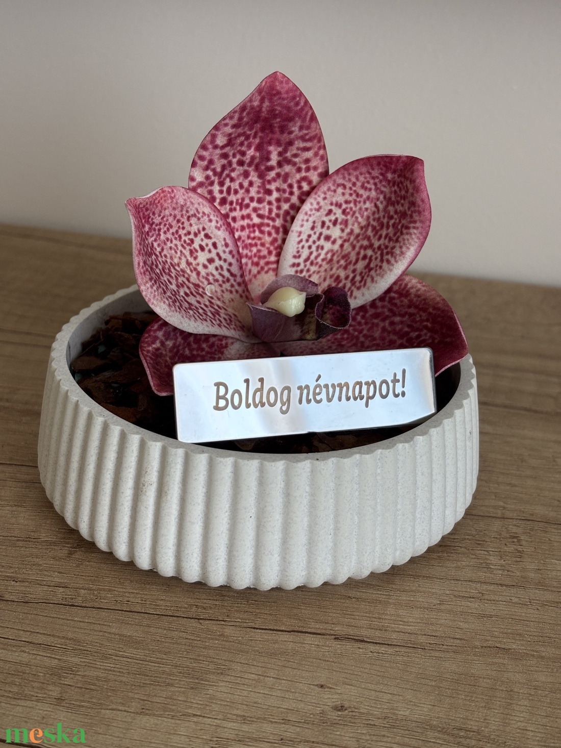   Boldogságszirom névnapra - otthon & életmód - virágdekoráció - virágdíszek - asztali virágdísz - Meska.hu