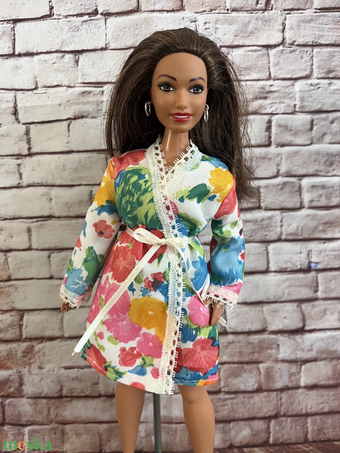  Barbie ruha köntös - játék & sport - baba & babaház - barbie ruhák - Meska.hu