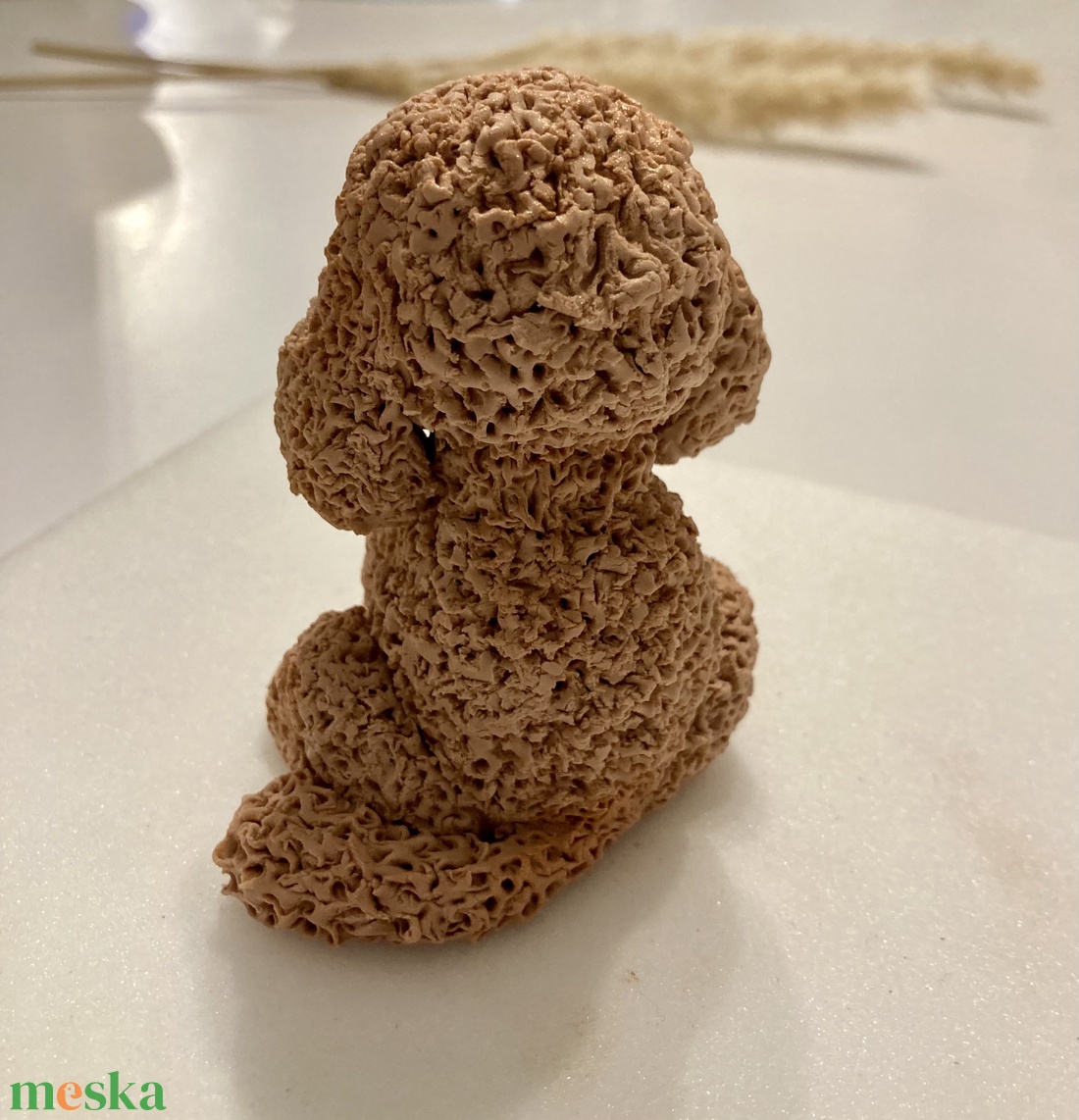 Uszkár kutya tortadísz - otthon & életmód - konyhafelszerelés, tálalás - sütés, főzés - sütidísz - Meska.hu