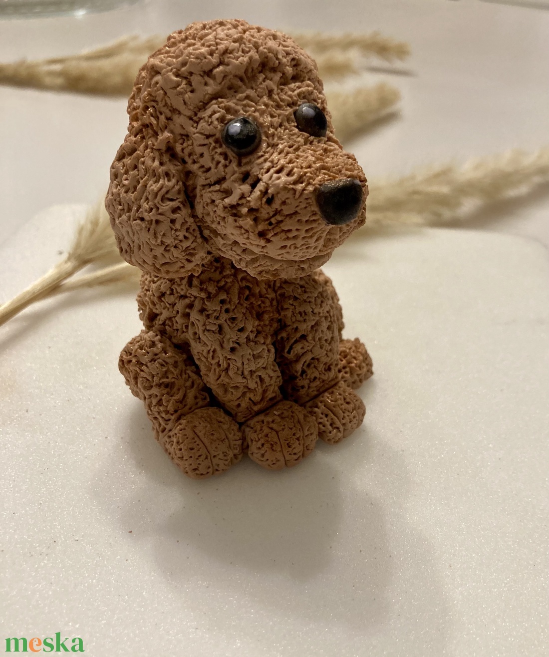 Uszkár kutya tortadísz - otthon & életmód - konyhafelszerelés, tálalás - sütés, főzés - sütidísz - Meska.hu